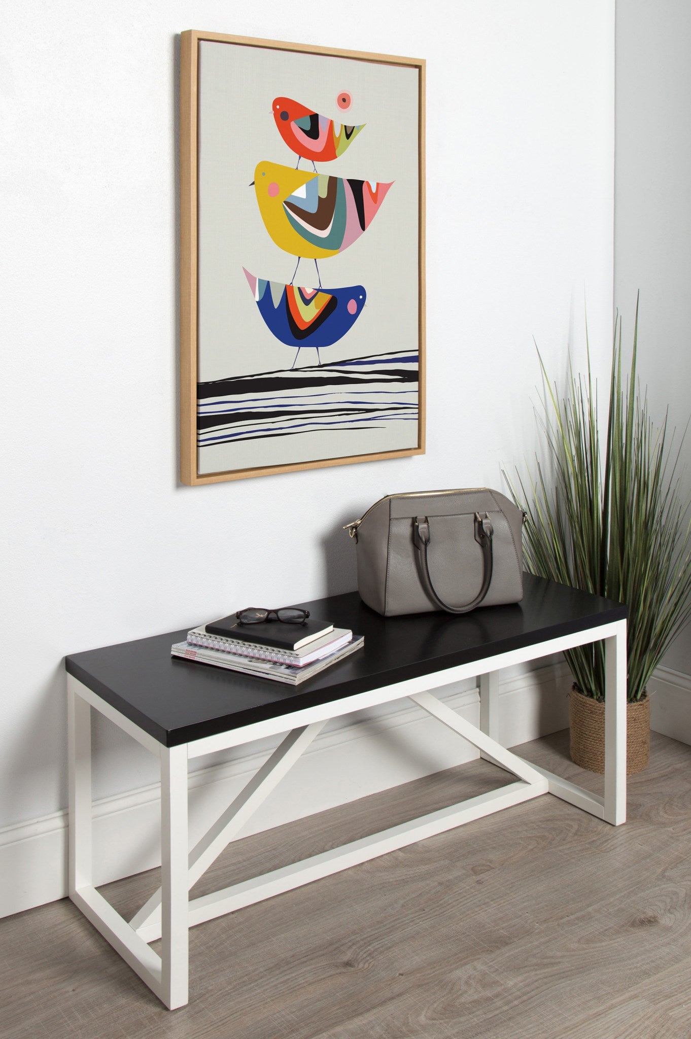 Sylvie The Family Tree Framed Canvas by Rachel Lee of My Dream Wall