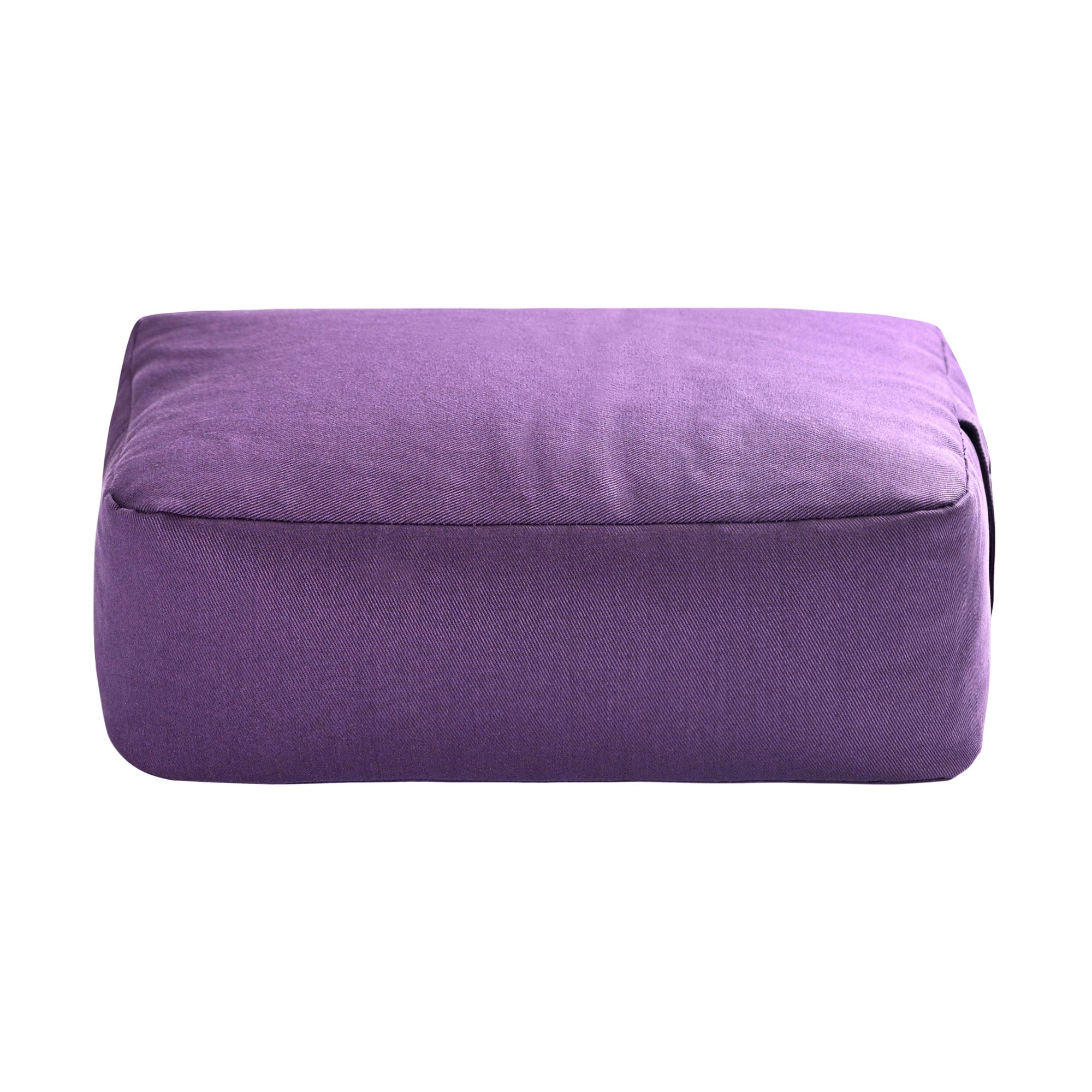 Zen Rectangular Meditation Cushion - Natural Materials